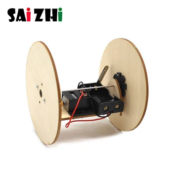 Saizhi Creative Wooden Two-wheeler Diy Kit Homemade Car Material Scientific Experimental Model Robot
Saizhi Creative Wooden Two-wheeler Diy Kit Homemade Car Material Scientific Experimental Model Robot