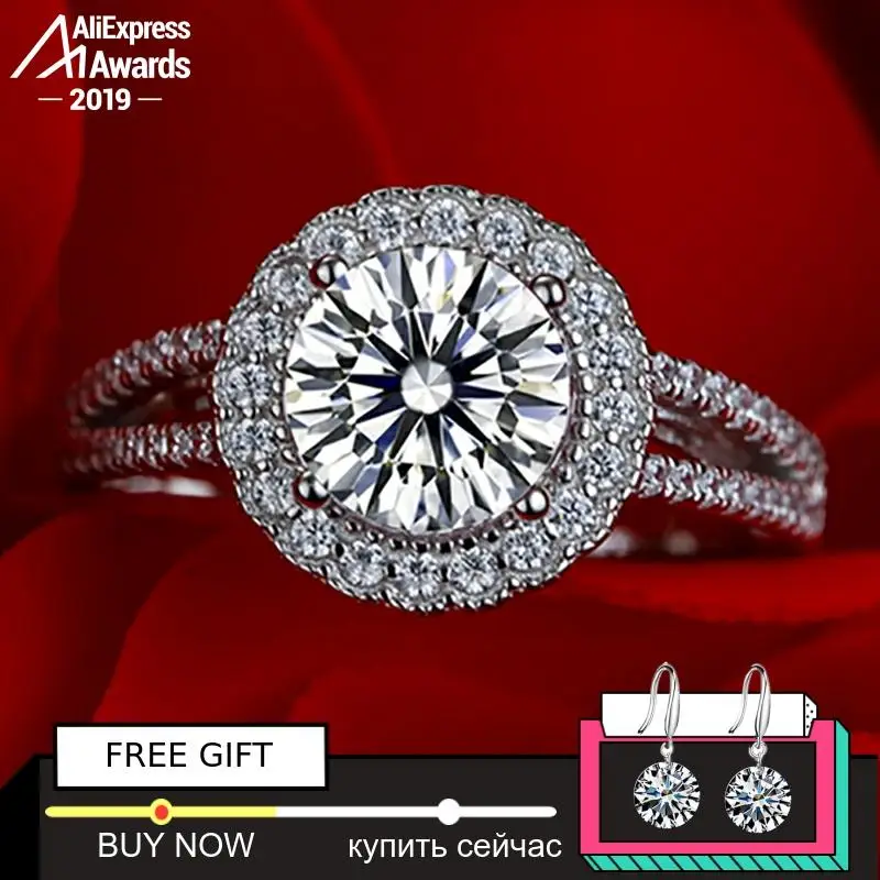 8mm Round Cut S925 Fine Jewelry sterling silver ring Lab-created diamond Carat 4Cs wedding proposal dream
8mm Round Cut S925 Fine Jewelry sterling silver ring Lab-created diamond Carat 4Cs wedding proposal dream