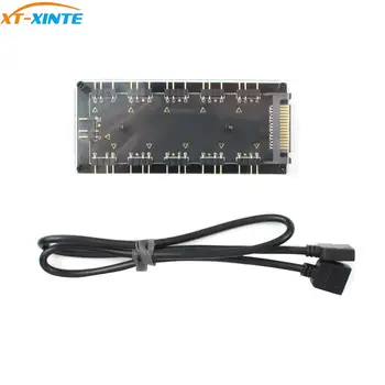 5V 3 Pin RGB Hub interface SYNC Splitter 3Pin Header Motherboard Fan Cooling Magic Synchronous SATA Power Supply Cable 50cm
5V 3 Pin RGB Hub interface SYNC Splitter 3Pin Header Motherboard Fan Cooling Magic Synchronous SATA Power Supply Cable 50cm