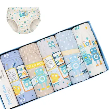 5pcs Cotton Kids Underwear for Boys Briefs Spandex Robot Stretchy Panties Kid Clothes 3 4 5 6 7 8 9 10 12 Year Old OBU203123 
5pcs Cotton Kids Underwear for Boys Briefs Spandex Robot Stretchy Panties Kid Clothes 3 4 5 6 7 8 9 10 12 Year Old OBU203123