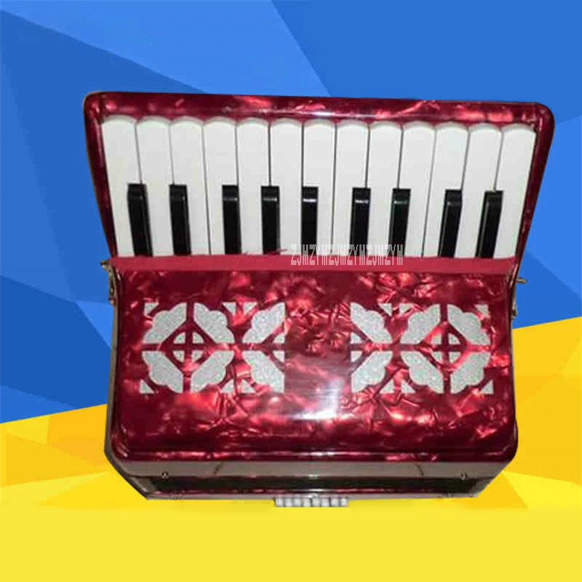 8BS клавиатура инструмент 8 басов 22-клавишный детский аккордеон для начинающих