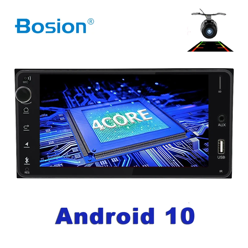 Bosion Android 10 автомобильный dvd для toyota corolla 2 Din универсальный радиоприемник с