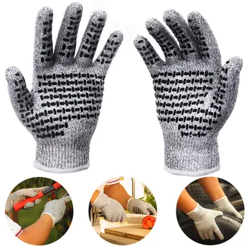 1pair Non-Slip Durable Work Gloves Outdoor Multi-Purpose Safety Finger Heavy Duty Wear Resistant Anti Cut Security Protection
1pair Non-Slip Durable Work Gloves Outdoor Multi-Purpose Safety Finger Heavy Duty Wear Resistant Anti Cut Security Protection