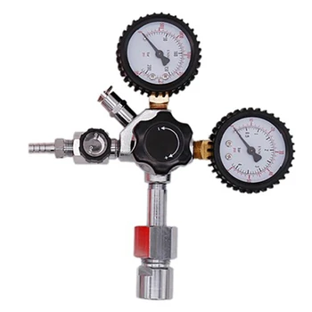 CO2 Cylinder Regulator Carbon Dioxide CO2 Regulator Beverage Beer Pressure Reducer Double Gauge Pressure Regulator
CO2 Cylinder Regulator Carbon Dioxide CO2 Regulator Beverage Beer Pressure Reducer Double Gauge Pressure Regulator