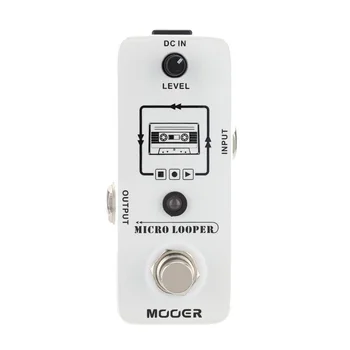 Mooer Micro looper Mini Loop recording Effect Pedal for Electric Guitar True Bypass
Mooer Micro looper Mini Loop recording Effect Pedal for Electric Guitar True Bypass