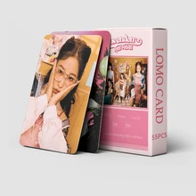 

55pcs/set Kpop Red Velvet Lomo Cards New album Queendom K-pop Photo Collection Card idol card fan card gift