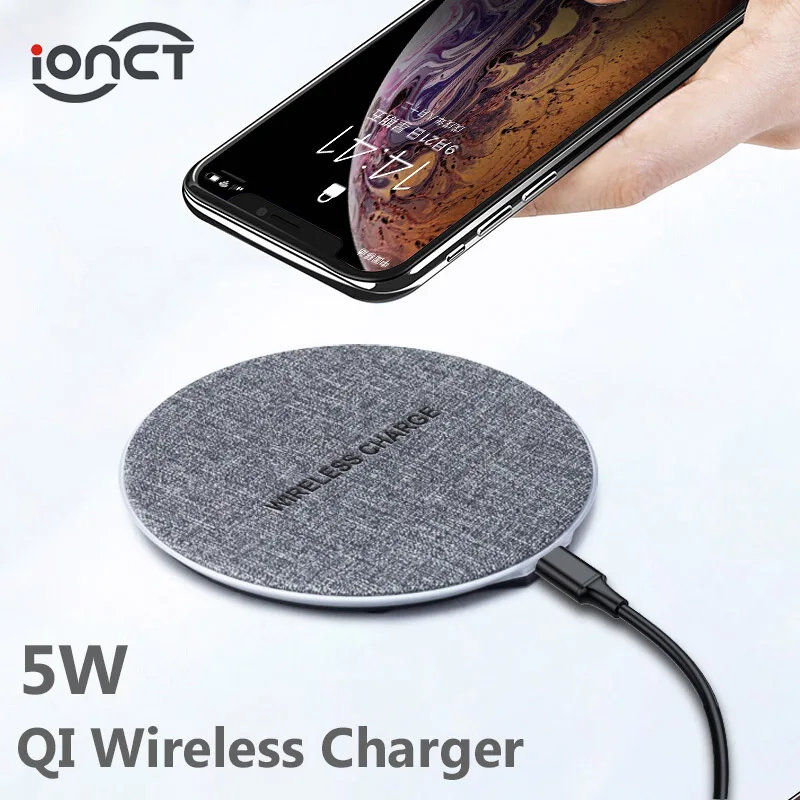 iONCT QI Wireless Charger For iPhone X 8 Plus XR XS Max 7 Plus Charging Pad For Phone For Samsung S8 S9 For Huawei Xiaomi Charge
iONCT QI Wireless Charger For iPhone X 8 Plus XR XS Max 7 Plus Charging Pad For Phone For Samsung S8 S9 For Huawei Xiaomi Charge
