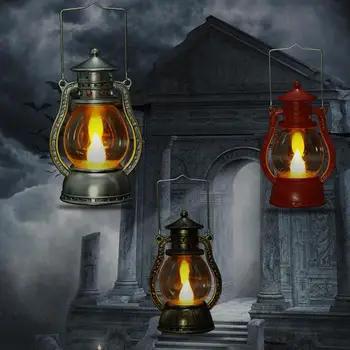 Halloween Creative Vintage Hanging Light Lamp Portable Light Halloween Led Lantern Wall Decor Flickering Electronic Home
Halloween Creative Vintage Hanging Light Lamp Portable Light Halloween Led Lantern Wall Decor Flickering Electronic Home