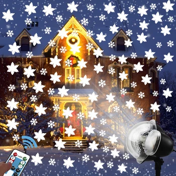 LED Waterproof Snowfall Light Projector With Remote Control Snow Falling Light For Indoor Outdoor Christmas Halloween
LED Waterproof Snowfall Light Projector With Remote Control Snow Falling Light For Indoor Outdoor Christmas Halloween