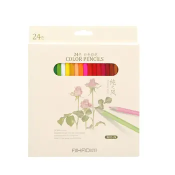 Drawing Pencil Durable 24Pcs/Set Wood Sketch Art Supplies Colored Pencils Set Students Stationery
Drawing Pencil Durable 24Pcs/Set Wood Sketch Art Supplies Colored Pencils Set Students Stationery