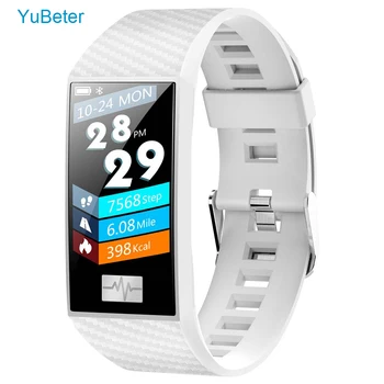 YuBeter Smart Watch Fitness Tracker SmartWatch Waterproof for IOS Android With Push Reminder Pedometer Heart Rate Monitor
YuBeter Smart Watch Fitness Tracker SmartWatch Waterproof for IOS Android With Push Reminder Pedometer Heart Rate Monitor