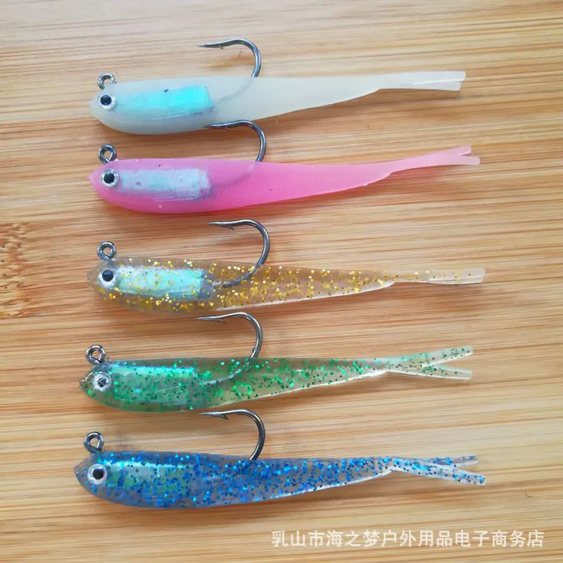 Submerged Catfish Lead Fish Head Small Rainbowfish Software Lead Fish 7.5 Cm6g Lure Model Soft Bait with Hook Lead Plating Fish
Submerged Catfish Lead Fish Head Small Rainbowfish Software Lead Fish 7.5 Cm6g Lure Model Soft Bait with Hook Lead Plating Fish