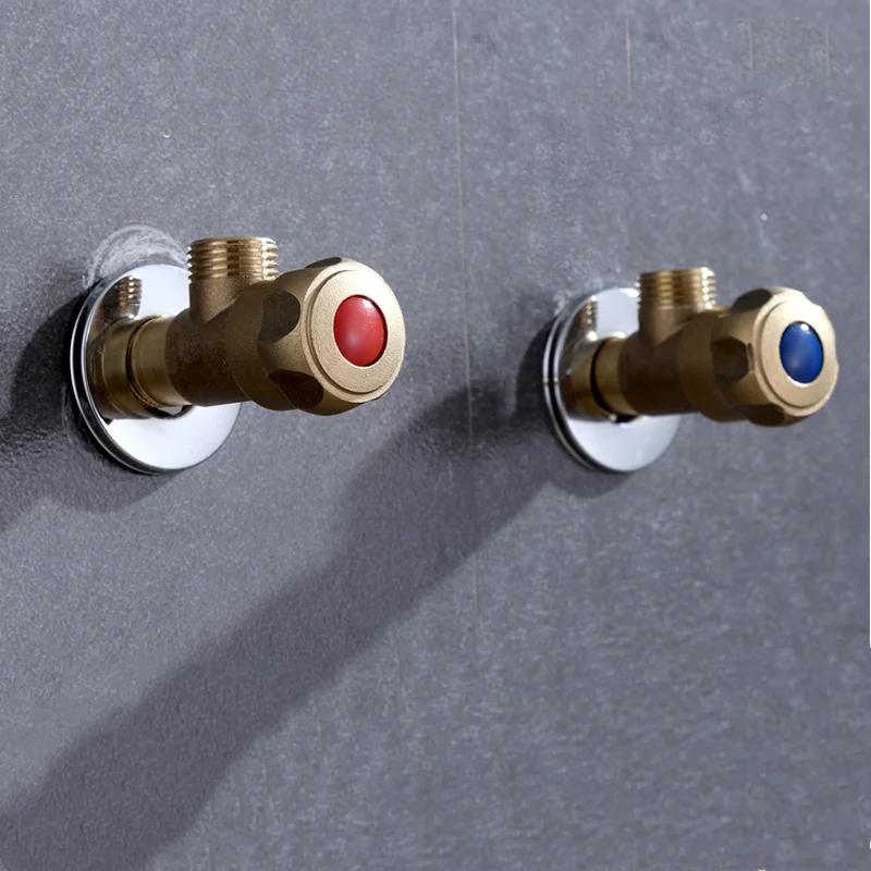 Thicken copper hot and cold water valve 3 way flow control Plumbing switch G1/2 thread bathroom Kitchen Faucet hardware Parts
Thicken copper hot and cold water valve 3 way flow control Plumbing switch G1/2 thread bathroom Kitchen Faucet hardware Parts