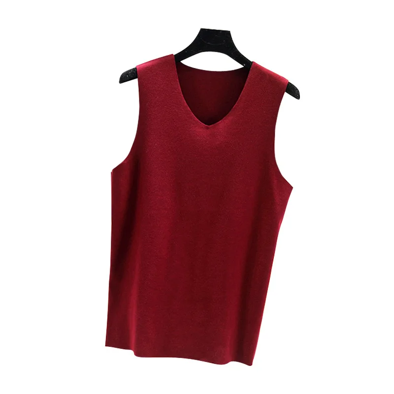 Man Warm Tank Top Cotton Blends Autumn Winter V-Neck Workout Clothes for Men Camiseta Sin Mangas Deporte Hombre Mens Tank Tops
Man Warm Tank Top Cotton Blends Autumn Winter V-Neck Workout Clothes for Men Camiseta Sin Mangas Deporte Hombre Mens Tank Tops