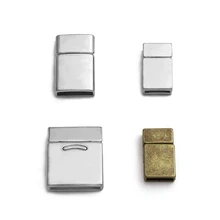 3PCS Fasteners Magnetic Clasps Bracelets Connector End Clasp fits 2*10mm Flat Leather Cord Lazy Shoelace Buckle Jewelry Finding
3PCS Fasteners Magnetic Clasps Bracelets Connector End Clasp fits 2*10mm Flat Leather Cord Lazy Shoelace Buckle Jewelry Finding