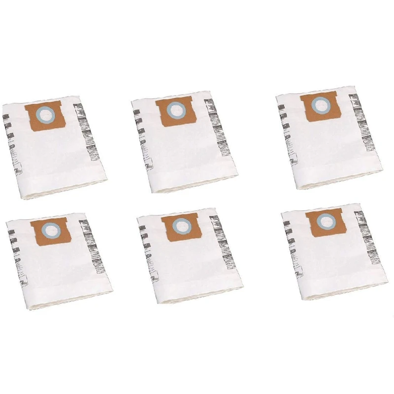6 Pcs Universal Dry Vac Dust Bag 5 to 8 Gallon Vacuum Cleaners for Shop Vac 5-8 Gallon Ridgid VF Dust Bags
6 Pcs Universal Dry Vac Dust Bag 5 to 8 Gallon Vacuum Cleaners for Shop Vac 5-8 Gallon Ridgid VF Dust Bags
