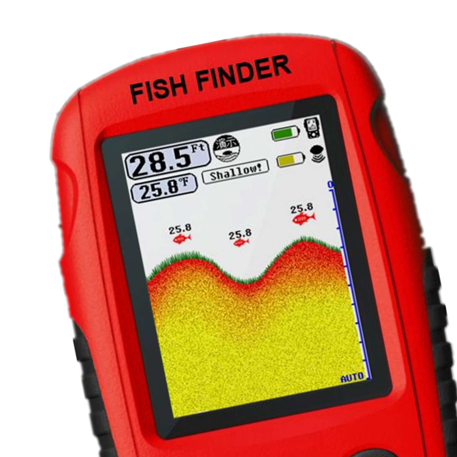 Эхолот-рыболокатор с цветным ЖК-дисплеем 2 4 дюйма | Спорт и развлечения