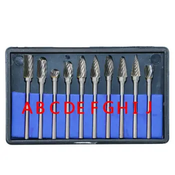10pcs/set Tungsten Carbide Steel Rotary Burrs Cutter Drill Bit Grinding Carving
10pcs/set Tungsten Carbide Steel Rotary Burrs Cutter Drill Bit Grinding Carving
