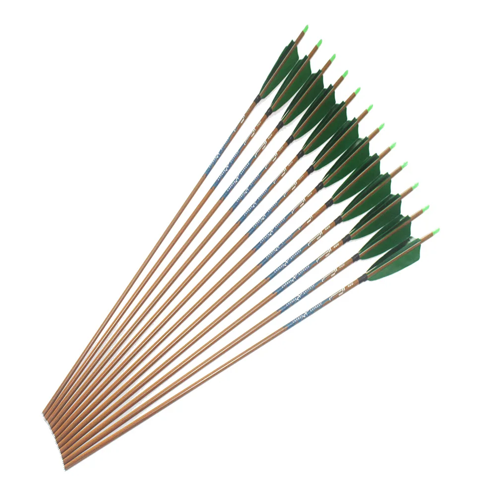 12pcs Carbon Arrows Spine300 340 400 500 600 5Inch Turkey Feather ID6.2mm 100gr Arrowhead Traditional Bow Archery
12pcs Carbon Arrows Spine300 340 400 500 600 5Inch Turkey Feather ID6.2mm 100gr Arrowhead Traditional Bow Archery