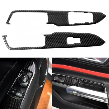 2pcs Window Lift Control Switch Panel Frame Cover Trim Fits for Ford Mustang 2015 2016 2017 2018 2019 For Left-Hand Driving
2pcs Window Lift Control Switch Panel Frame Cover Trim Fits for Ford Mustang 2015 2016 2017 2018 2019 For Left-Hand Driving