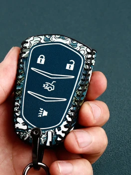 Leather Car Key Case Remote Cover for Cadillac CT4 CT5 XT5 CT6 XT4 XT6 XTS SRX ATS-L ESCALADE CTS-V ELR Escalade accessories
Leather Car Key Case Remote Cover for Cadillac CT4 CT5 XT5 CT6 XT4 XT6 XTS SRX ATS-L ESCALADE CTS-V ELR Escalade accessories