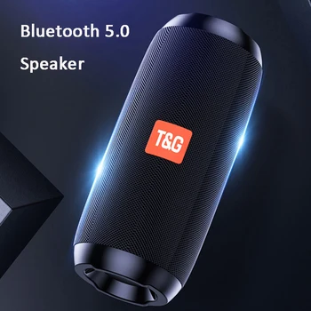TG117 Speakers Portable Bluetooth Speaker Wireless Column Speaker Waterproof Super Bass Stereo with FM Radio AUX TF Music Player
TG117 Speakers Portable Bluetooth Speaker Wireless Column Speaker Waterproof Super Bass Stereo with FM Radio AUX TF Music Player
