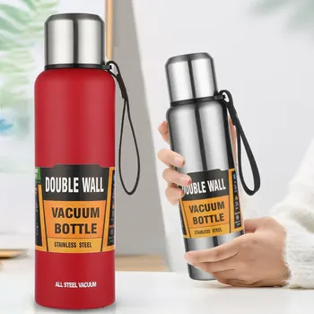 500/750/1000/ 1500ml Outdoor Travel Water Bottle Stainless Steel Military Style Portable Vacuum Insulated Beverage Mug 2020
500/750/1000/ 1500ml Outdoor Travel Water Bottle Stainless Steel Military Style Portable Vacuum Insulated Beverage Mug 2020