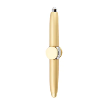 Creative Multifunctional Finger Gyroscope Pen Rotating Glowing Metal Pen Golden with Light (Luxury Gold)
Creative Multifunctional Finger Gyroscope Pen Rotating Glowing Metal Pen Golden with Light (Luxury Gold)