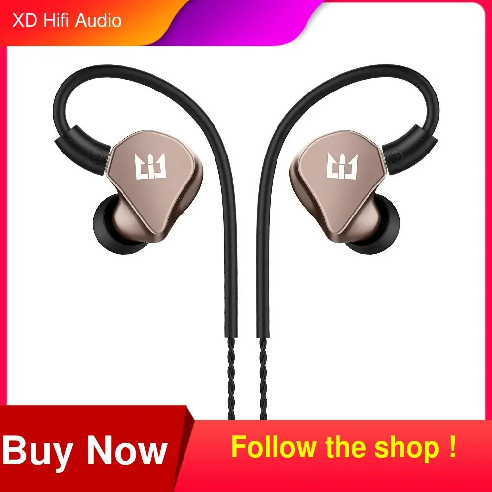 TRI I4 Hybrid Earphones 1BA+1DD BA Driver HIFI Bass Earphone DJ Metal Earphone With MMCX Cable Blanced Armature Earbuds
TRI I4 Hybrid Earphones 1BA+1DD BA Driver HIFI Bass Earphone DJ Metal Earphone With MMCX Cable Blanced Armature Earbuds