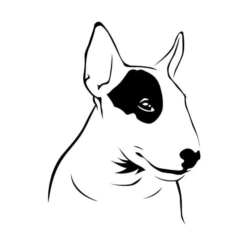 DAWASARU Intereting Car Sticker Bull Terrier Dog Animals Pets Vinyl Decal Black/Silver Waterproof Custom Sunscreen 12CMX16CM
DAWASARU Intereting Car Sticker Bull Terrier Dog Animals Pets Vinyl Decal Black/Silver Waterproof Custom Sunscreen 12CMX16CM
