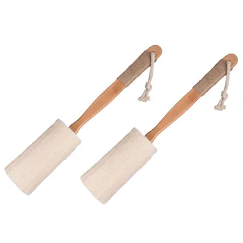 Natural Exfoliating Loofah Luffa Loofa Back Sponge Scrubber Brush with Long Wooden Handle Body Body 
Natural Exfoliating Loofah Luffa Loofa Back Sponge Scrubber Brush with Long Wooden Handle Body Body
