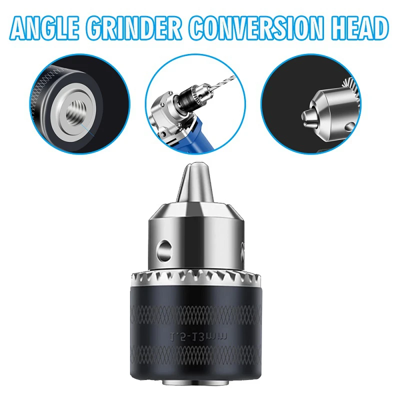 Electric Angle Grinder Adapter Chuck with Key 100 Angle Grinder to Electric Drill Adapter Converter Connector Accessories
Electric Angle Grinder Adapter Chuck with Key 100 Angle Grinder to Electric Drill Adapter Converter Connector Accessories