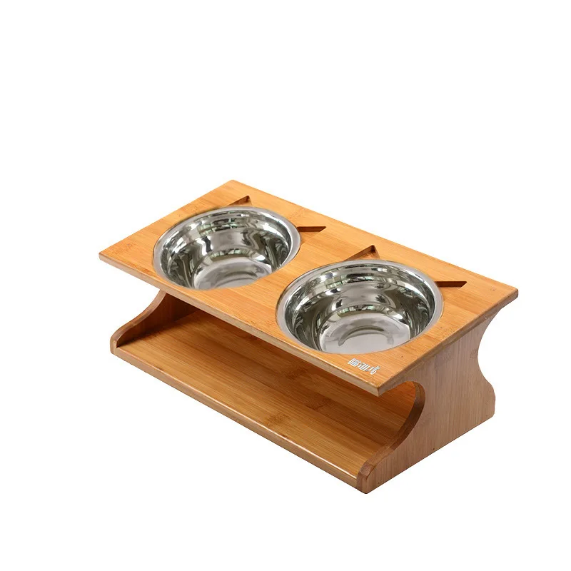 Meow Beautiful Dining Table Made of Solid Wood Double Bowl Cat Table Cat-related Products Pet Supplies Ceramic Bowl
Meow Beautiful Dining Table Made of Solid Wood Double Bowl Cat Table Cat-related Products Pet Supplies Ceramic Bowl
