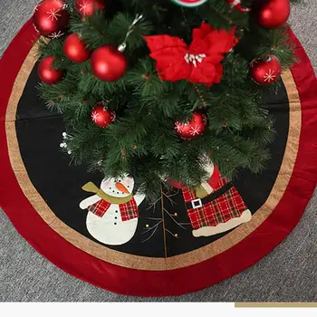 120cm Santa Claus Pattern Christmas Tree Skirt for Home Floor Decoration 
120cm Santa Claus Pattern Christmas Tree Skirt for Home Floor Decoration