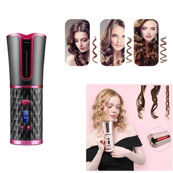 Professional Wireless Hair Curler Automatic Curling Iron Ceramic Rotating Cordless USB Rechargeable Hair Curler Irons
Professional Wireless Hair Curler Automatic Curling Iron Ceramic Rotating Cordless USB Rechargeable Hair Curler Irons