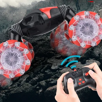 RC Stunt Car Gesture Sensor Twist Racing Climbing Deformation Flip Car All-Terrain Car with Light Music XR-Hot
RC Stunt Car Gesture Sensor Twist Racing Climbing Deformation Flip Car All-Terrain Car with Light Music XR-Hot