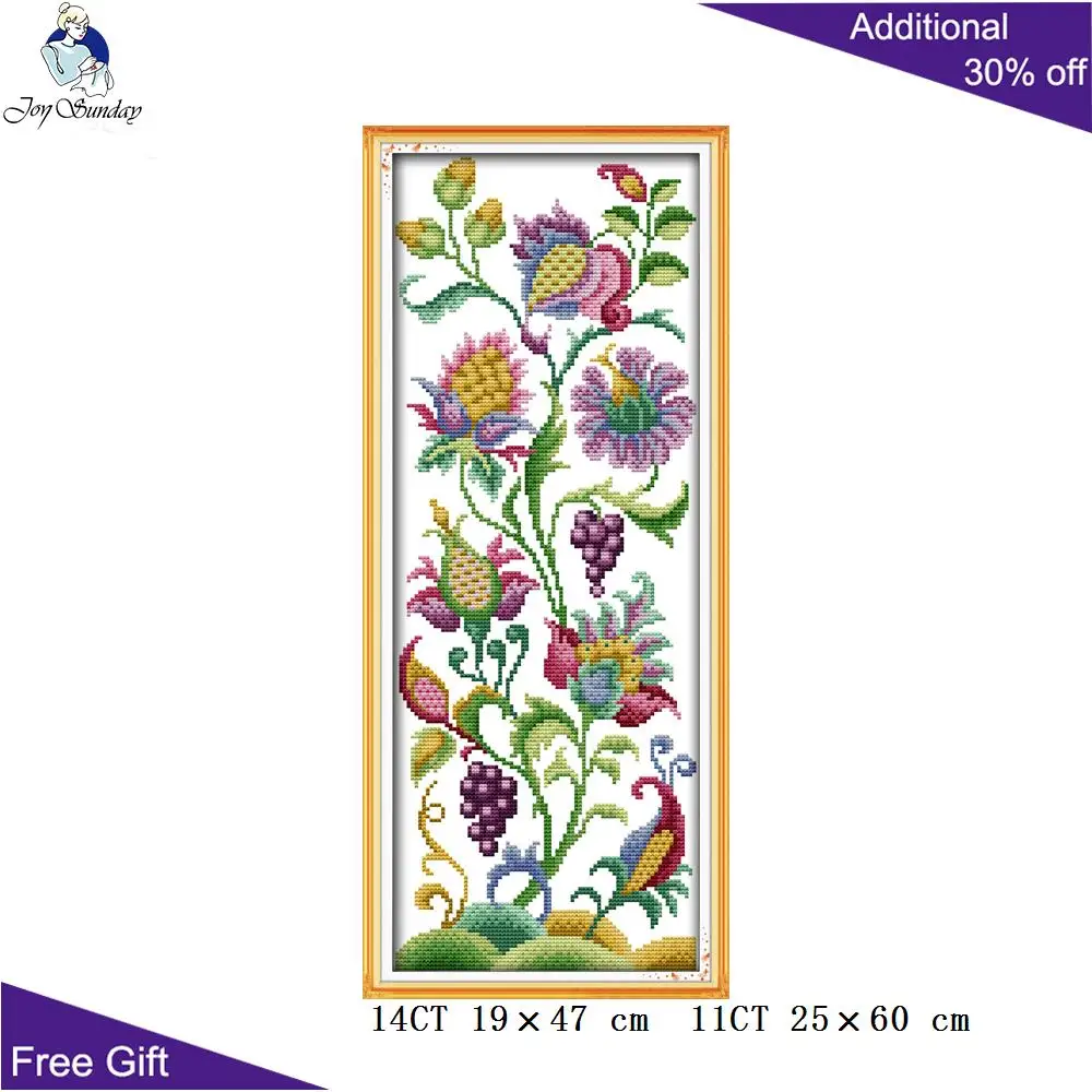 Joy Sunday Abstract Flowers Cross Stitch H458 14CT 11CT Counted and Stamped Home Decoration Abstract Flowers Cross Stitch kits
Joy Sunday Abstract Flowers Cross Stitch H458 14CT 11CT Counted and Stamped Home Decoration Abstract Flowers Cross Stitch kits