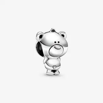 HOT 100% 925 Sterling Silver Theo Bear Charm Silver fit Original Pandora Bracelets Jewelry Women Gift
HOT 100% 925 Sterling Silver Theo Bear Charm Silver fit Original Pandora Bracelets Jewelry Women Gift