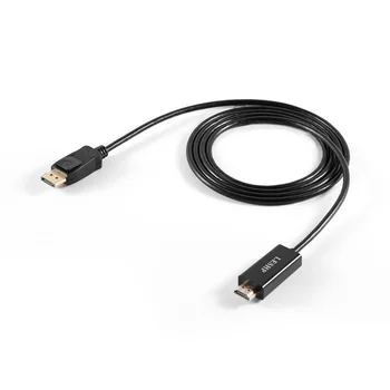 LESHP 4K DP To HDMI Cable Male to Male Connector Display Port Adapter 1.8 Meters for Macbook for Camera for TV Support 4K
LESHP 4K DP To HDMI Cable Male to Male Connector Display Port Adapter 1.8 Meters for Macbook for Camera for TV Support 4K