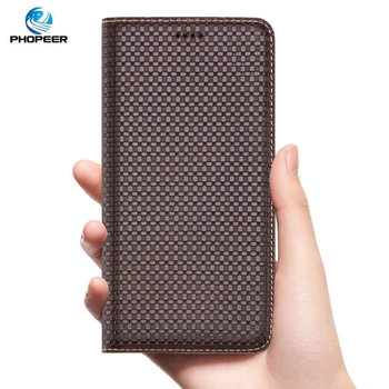 

Business Genuine Leather Magnetic Flip Cover Case For Samsung Galaxy M01 M11 M01S M10 M20 M30 M31 M40 M50 M10S M20S M30S M31S