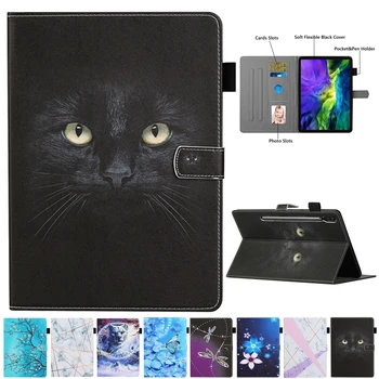For Samsung Tab S6 Case SM-T860 Cartoon Black Cat Leather Cover For Samsung Galaxy Tab S6 2019 10.5 inch T860 T865 Cover Cases
For Samsung Tab S6 Case SM-T860 Cartoon Black Cat Leather Cover For Samsung Galaxy Tab S6 2019 10.5 inch T860 T865 Cover Cases