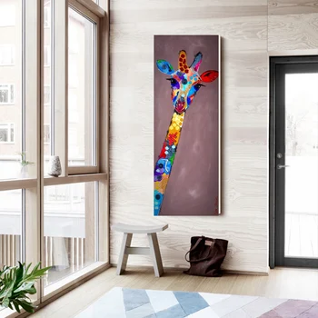 Colored Giraffe Canvas Posters and Prints Art Canvas Painting Modern Animal Wall Picture Print for Children Living Room Decora
Colored Giraffe Canvas Posters and Prints Art Canvas Painting Modern Animal Wall Picture Print for Children Living Room Decora