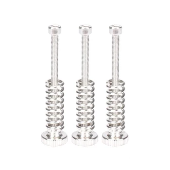 5pcs 3D printer Leveling components M3 screw Leveling spring Leveling knob suite for 3D printer Heating Bed parts
5pcs 3D printer Leveling components M3 screw Leveling spring Leveling knob suite for 3D printer Heating Bed parts