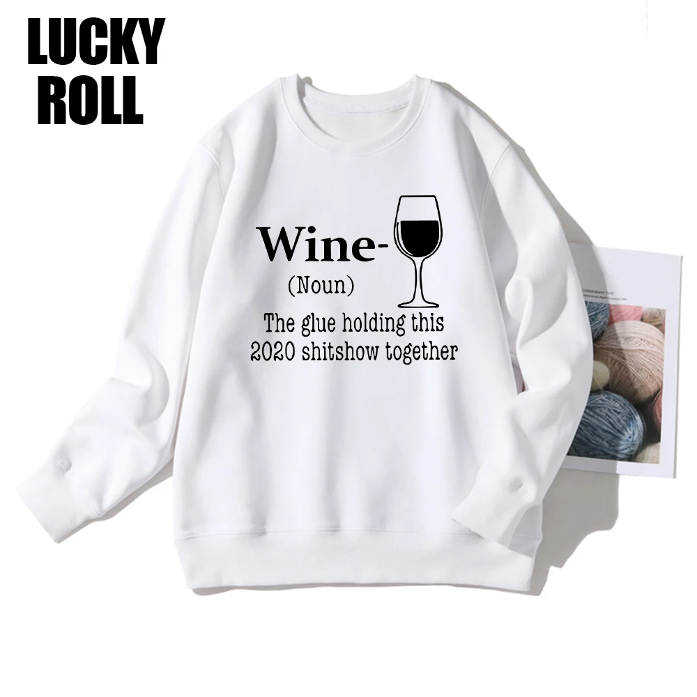 LUCKYROLL Women Sweatshirt Hoodies Oversize Wine Table Culture Jacket 2020 New Arrivals White Russia Fashion Streetwear Harajuku
LUCKYROLL Women Sweatshirt Hoodies Oversize Wine Table Culture Jacket 2020 New Arrivals White Russia Fashion Streetwear Harajuku