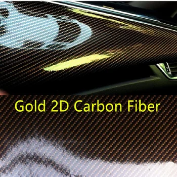 Gold 2D carbon fiber Waterproof DIY Car Sticker Car Styling Thicken Vinyl Wrapping Film With Retail Packaging
Gold 2D carbon fiber Waterproof DIY Car Sticker Car Styling Thicken Vinyl Wrapping Film With Retail Packaging