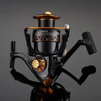 HiMISS Spinning Fishing Reel Cool Metal Fish Line Wheel Rocking Fishing Lure Tool Large capacity line cup unloading knob
HiMISS Spinning Fishing Reel Cool Metal Fish Line Wheel Rocking Fishing Lure Tool Large capacity line cup unloading knob