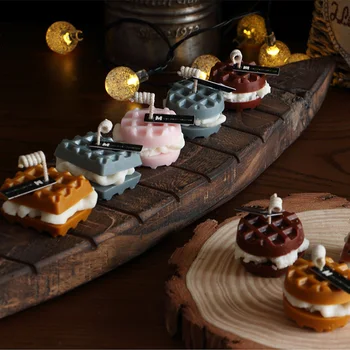 SJ Waffle Cookies Silicone Mold Candle Making DIY Handmade Resin Molds For Plaster Wax Mould 
SJ Waffle Cookies Silicone Mold Candle Making DIY Handmade Resin Molds For Plaster Wax Mould