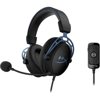 Headset gaming HyperX Cloud Alpha S, for computer, monitor, black/blue, (hx-hscas-bl/ww)
Headset gaming HyperX Cloud Alpha S, for computer, monitor, black/blue, (hx-hscas-bl/ww)