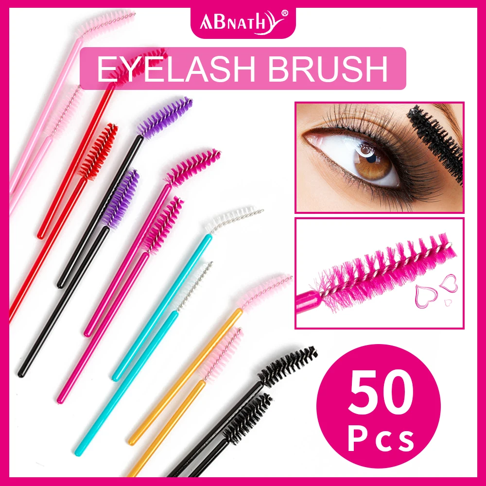 Abnathy Eyelash Extension Disposable Eyebrow brush Mascara Wand Applicator Spoolers Eye Lashes Cosmetic Brushes Set makeup tools
Abnathy Eyelash Extension Disposable Eyebrow brush Mascara Wand Applicator Spoolers Eye Lashes Cosmetic Brushes Set makeup tools