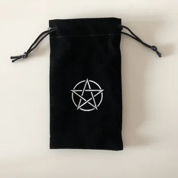 Tarot Cards pentacle pattern prop Bag toys Desktop game practise divination magic Cards Storage bag Gift
Tarot Cards pentacle pattern prop Bag toys Desktop game practise divination magic Cards Storage bag Gift
